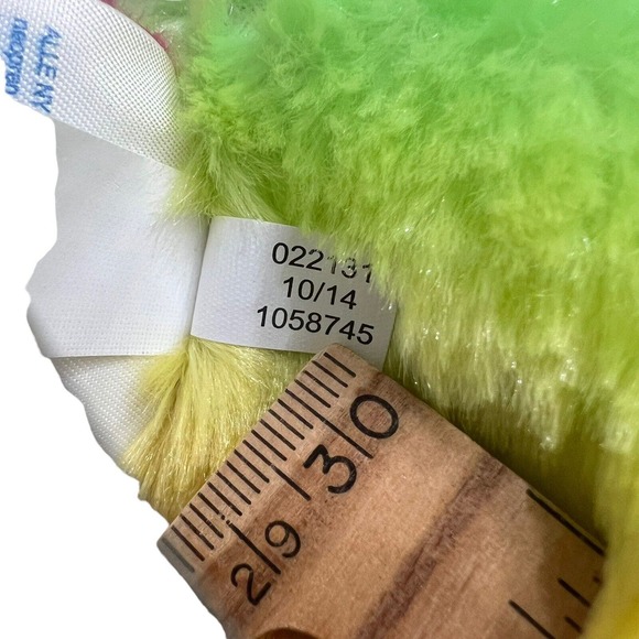 BUILD A BEAR Pop Of Color Panda Bear 16" Plush Tie Dye Rainbow - Picture 9 of 13